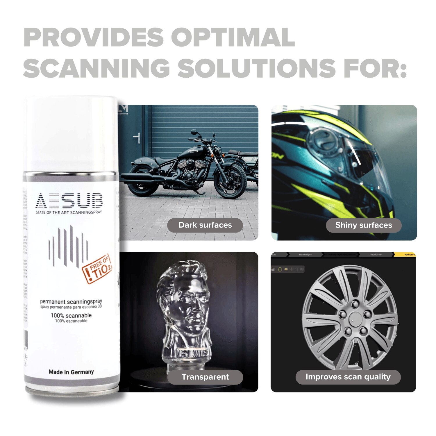 AESUB White, 1 can, permanent