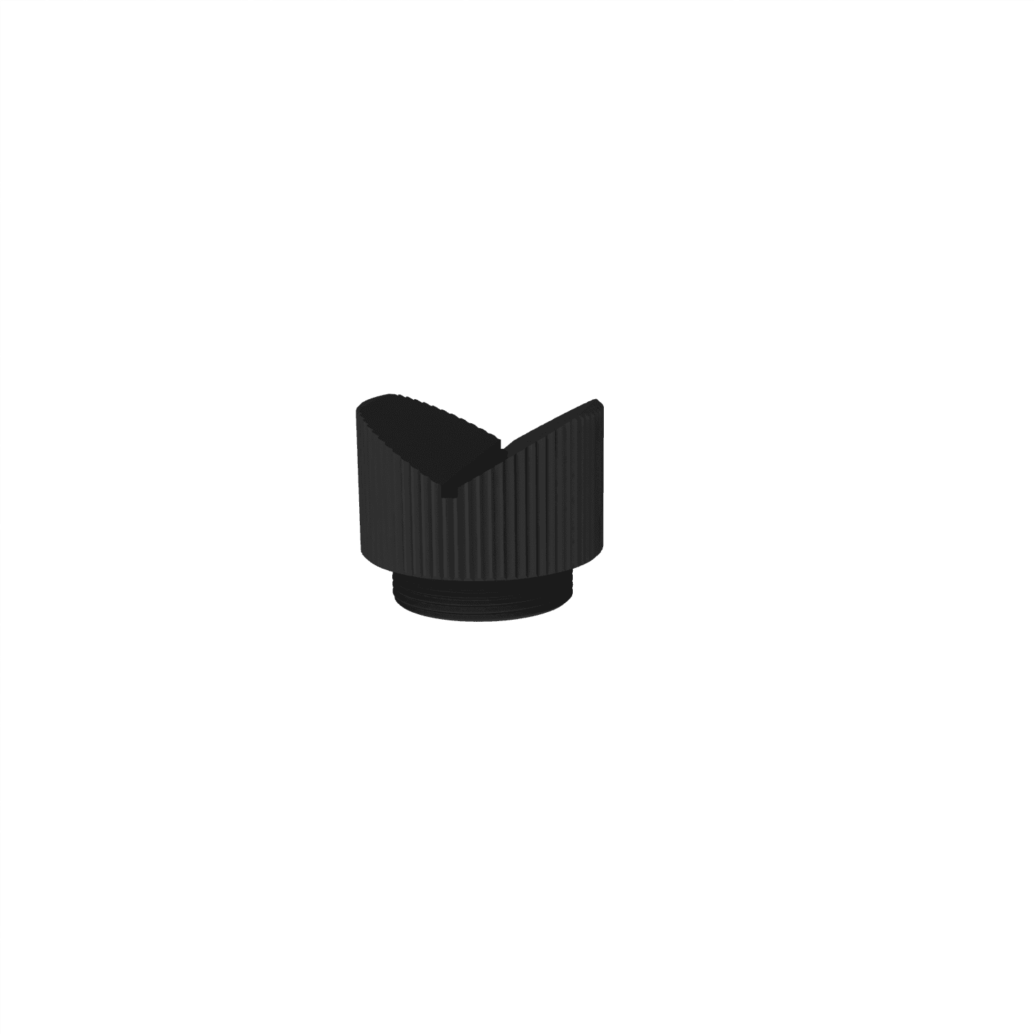 V-Block top - 120°, without knuckle, Connection M24x1