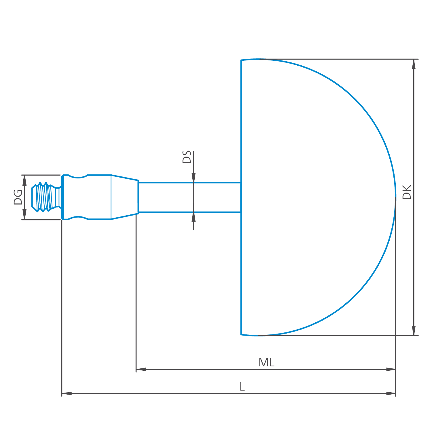 Hemisphere stylus M2, DK18 L11