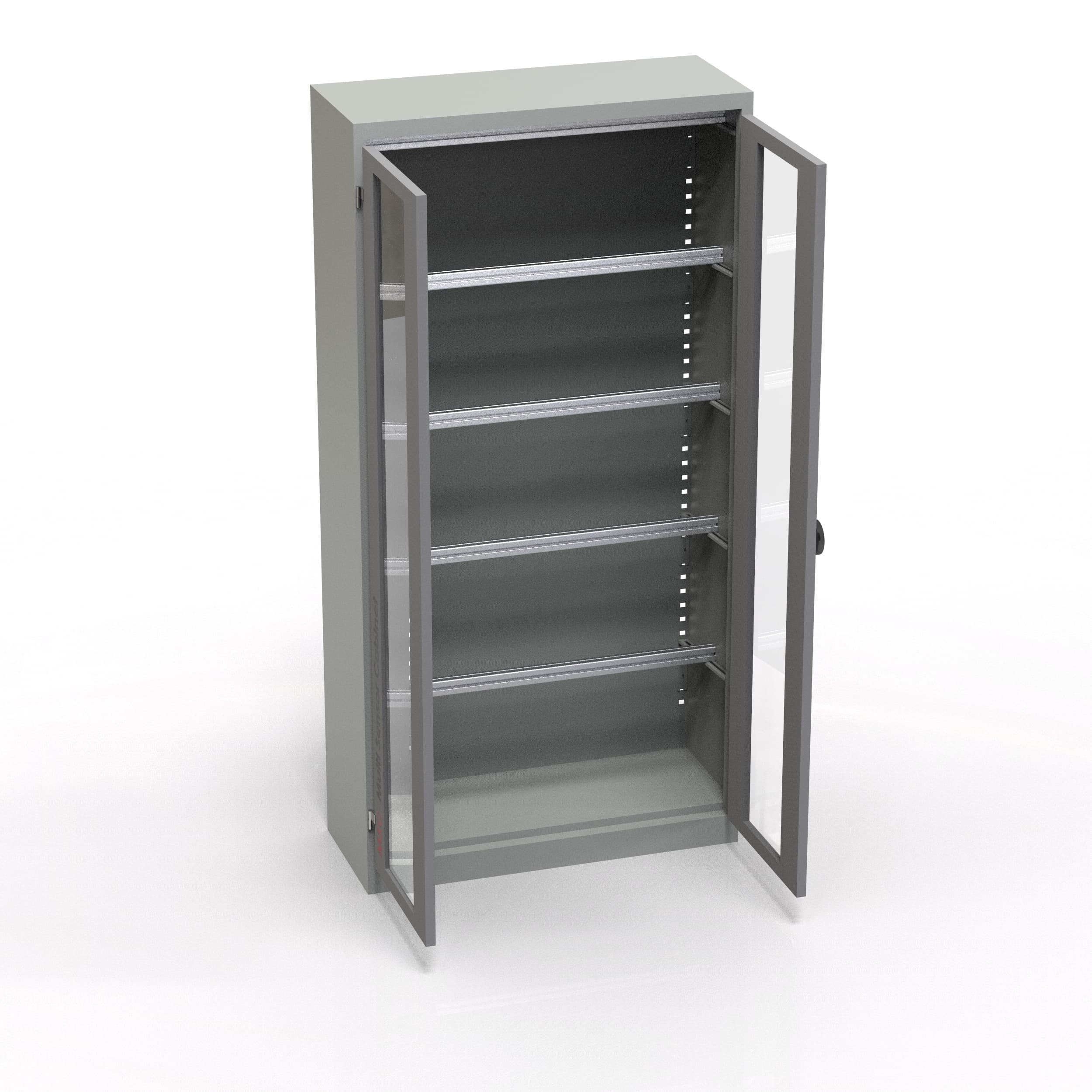 Glass door probe cabinet with 30 MT/VAST probe holders