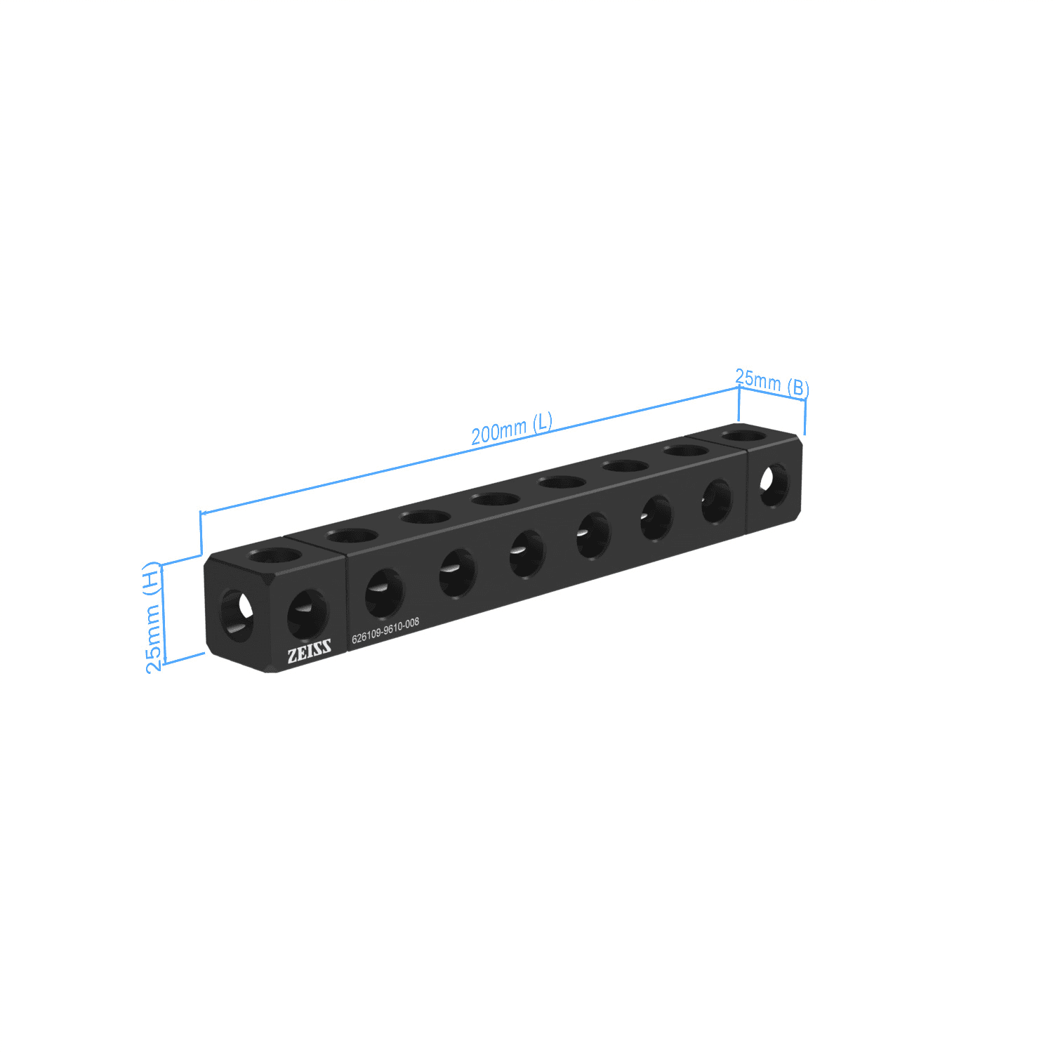 Bars - 25x25x200mm, AF25, 2 pieces
