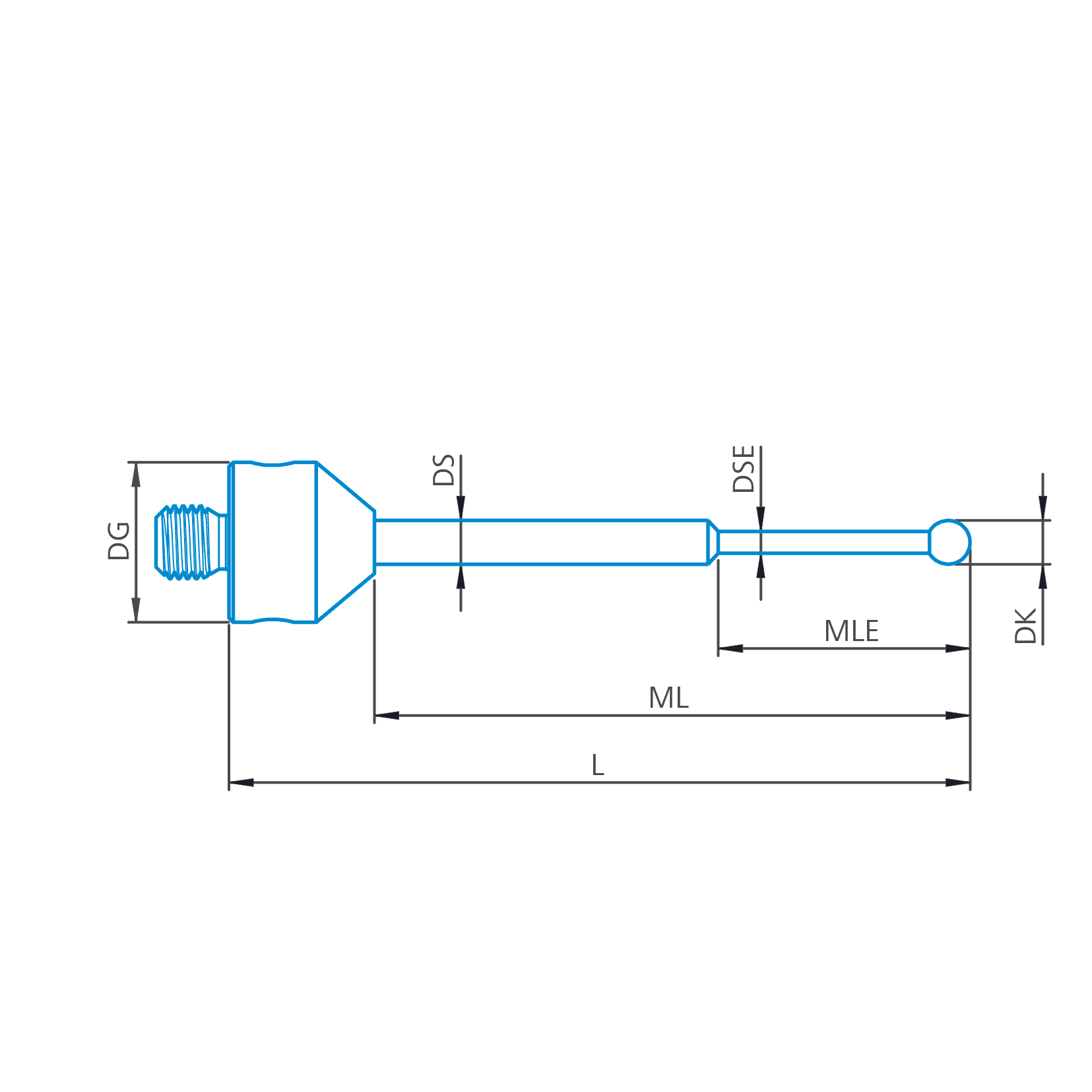 Stylus stepped M5, DK2.032 L59