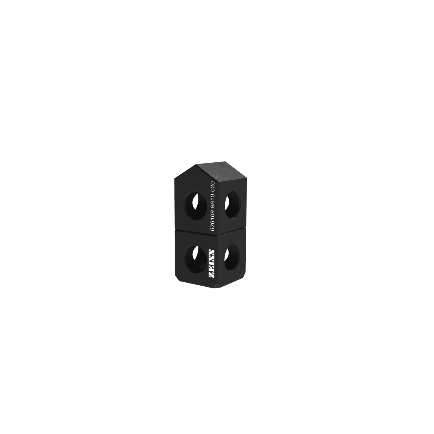 Deltablock simple 120° - 25x25x56,25mm, AF25