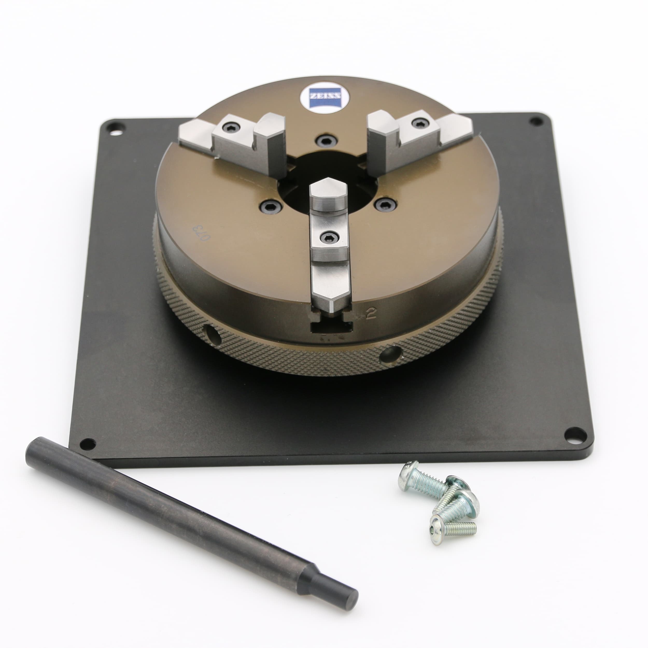 OmniFix three-jaw ring chuck aluminum Ø110 mm