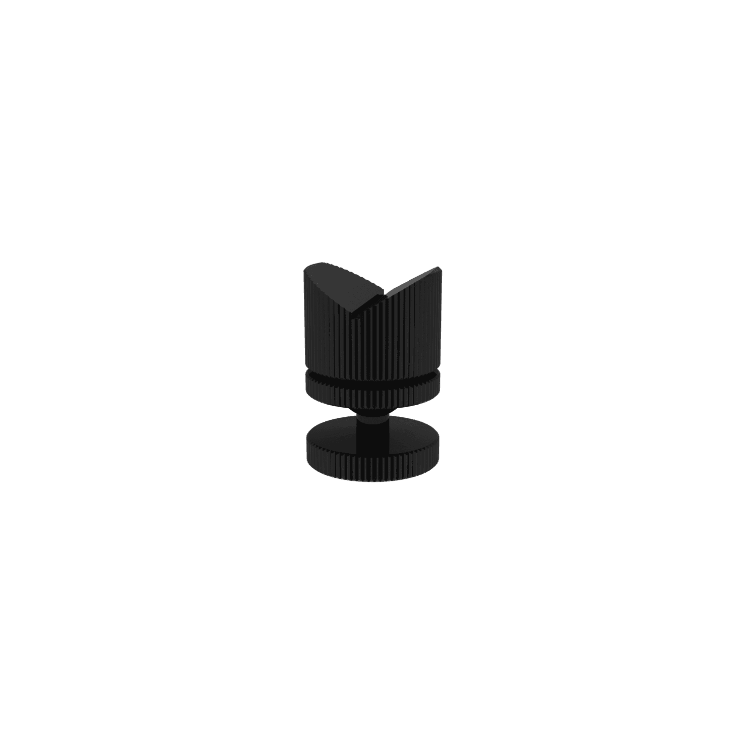 V-Block top - 120°, with knuckle, Connection M24x1