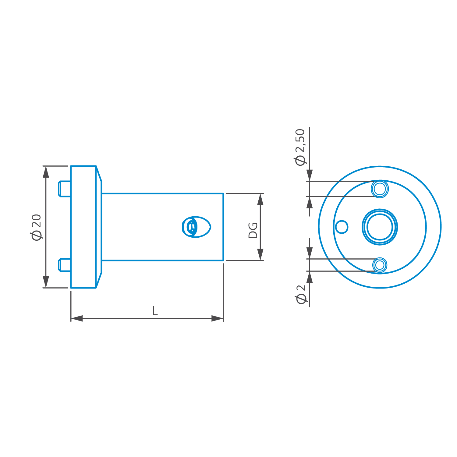 Cone receiver, M5 pro