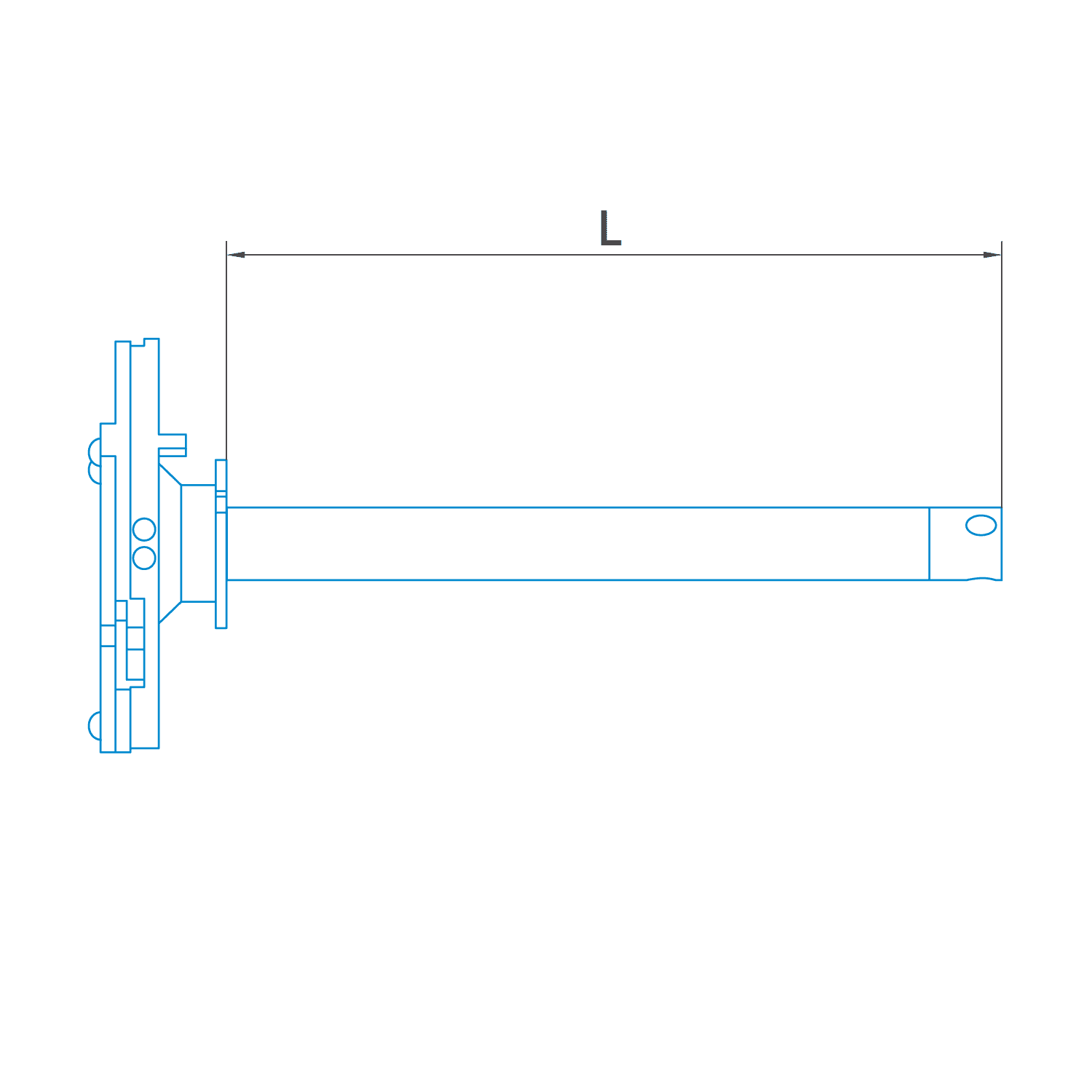 Adapter plate VAST XXT TL4, 1x-CR-L76