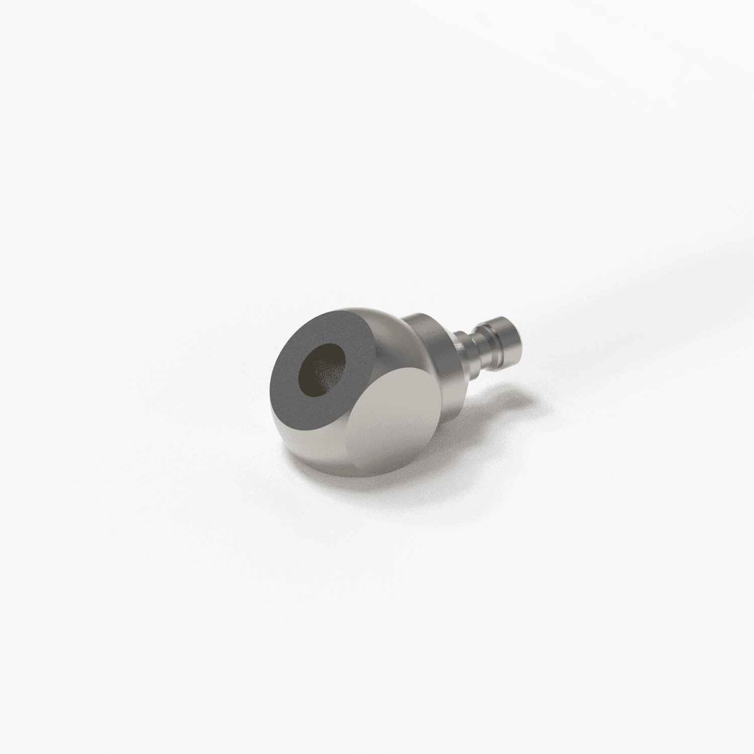 Angle piece with cone adapter