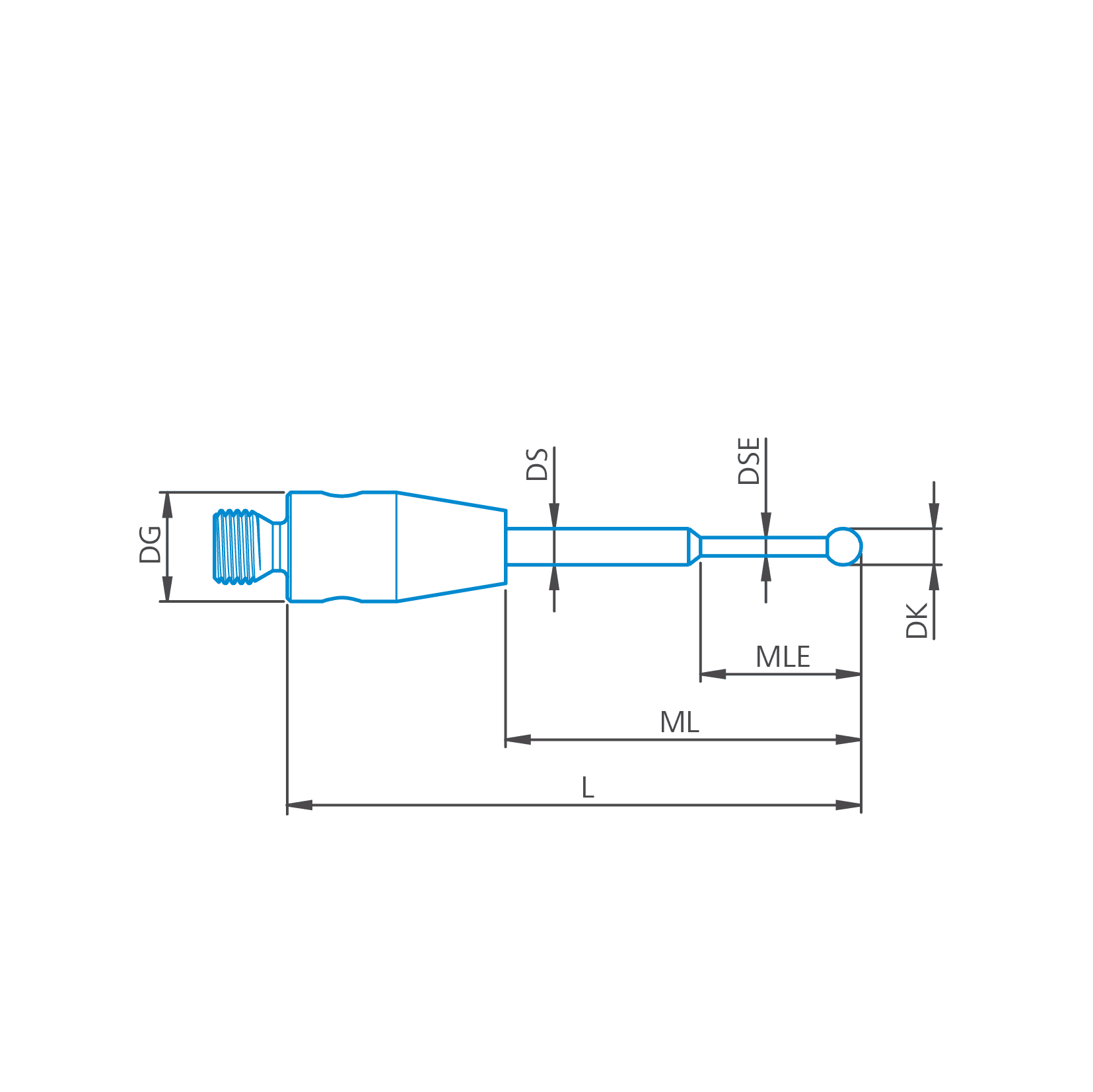 Stylus stepped M2, DK1 L41