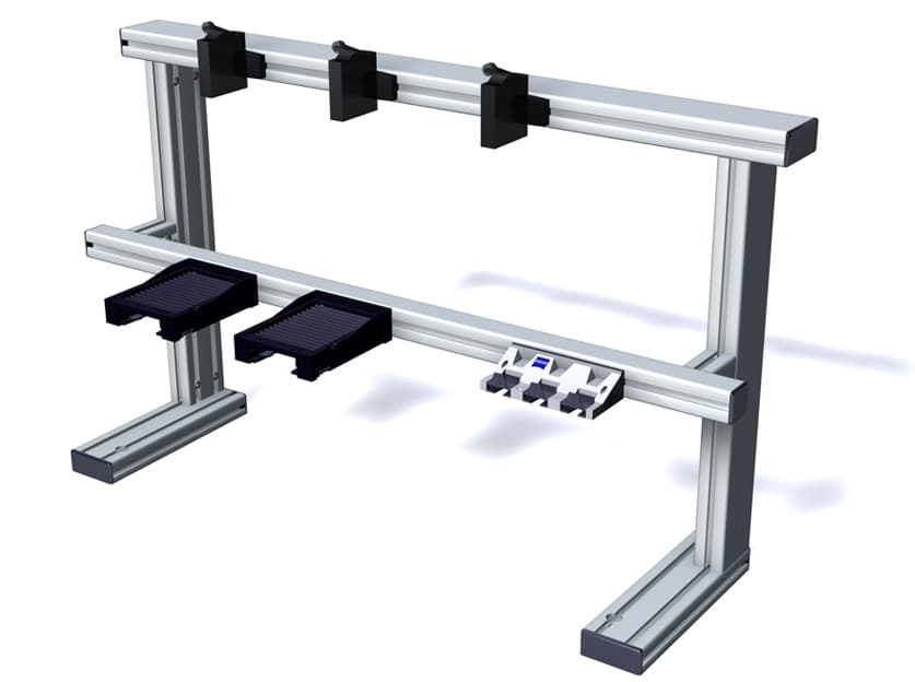 Multi Sensor Rack (MSR) X=1600, for Accura