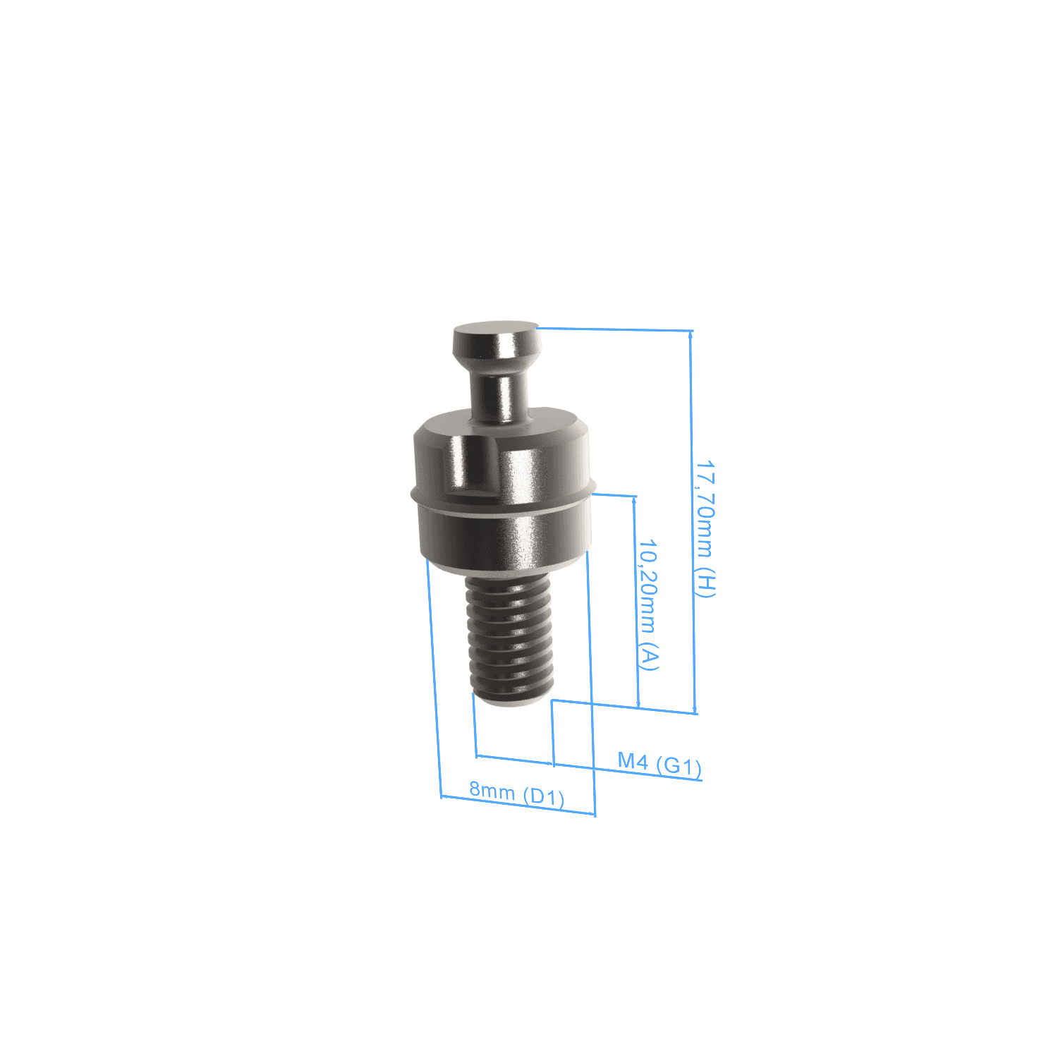 "Combi bolt - M4, AF16"