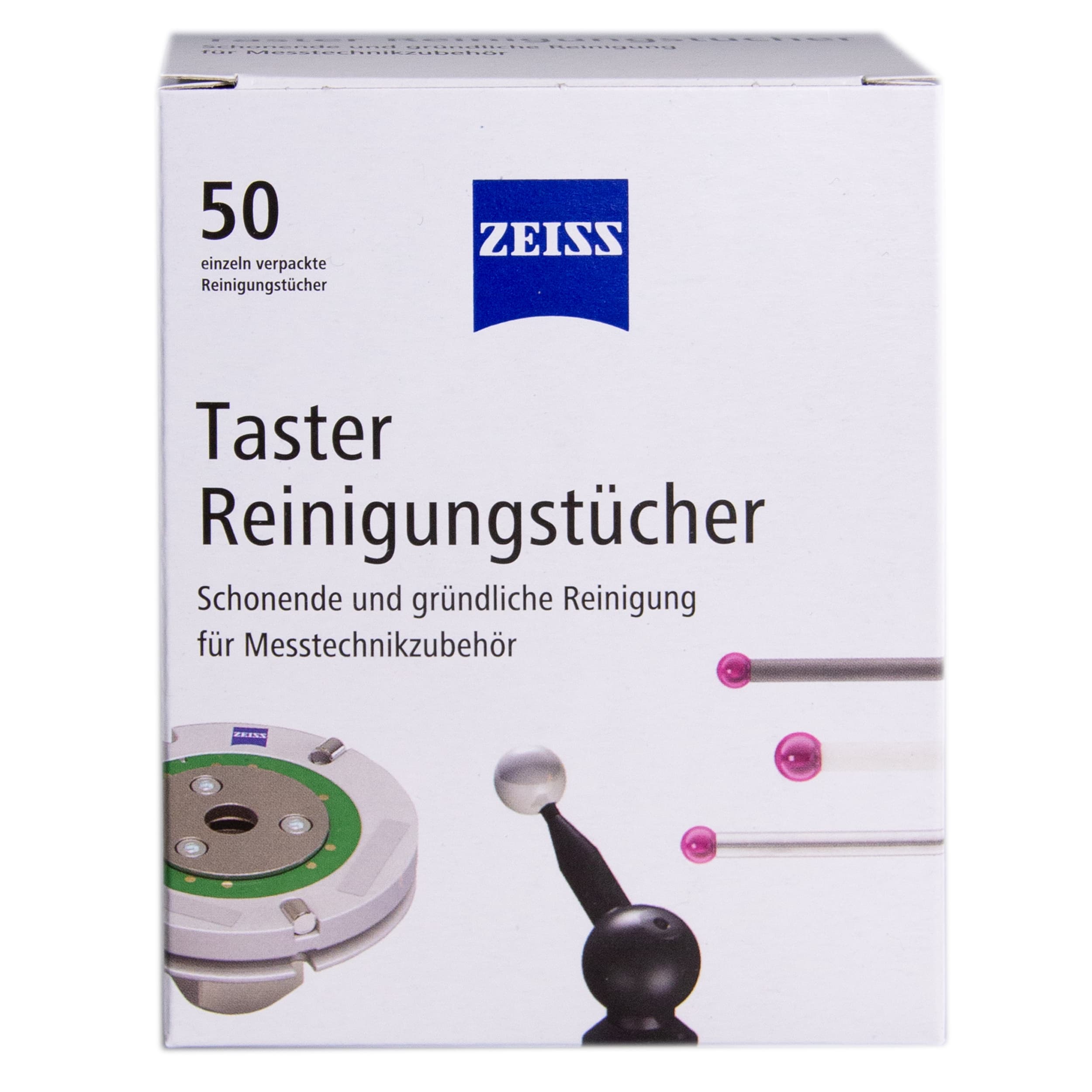 ZEISS stylus cleaning wipes (50 pieces)
