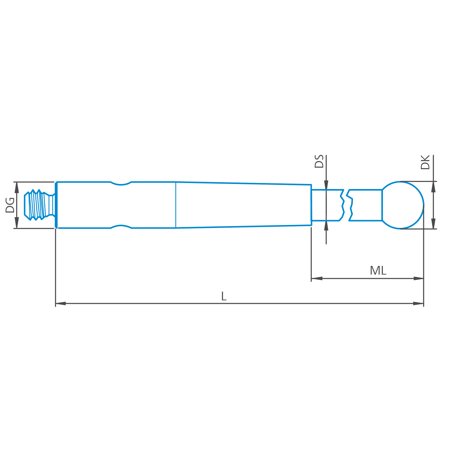 Reference stylus M2, DK3 L62