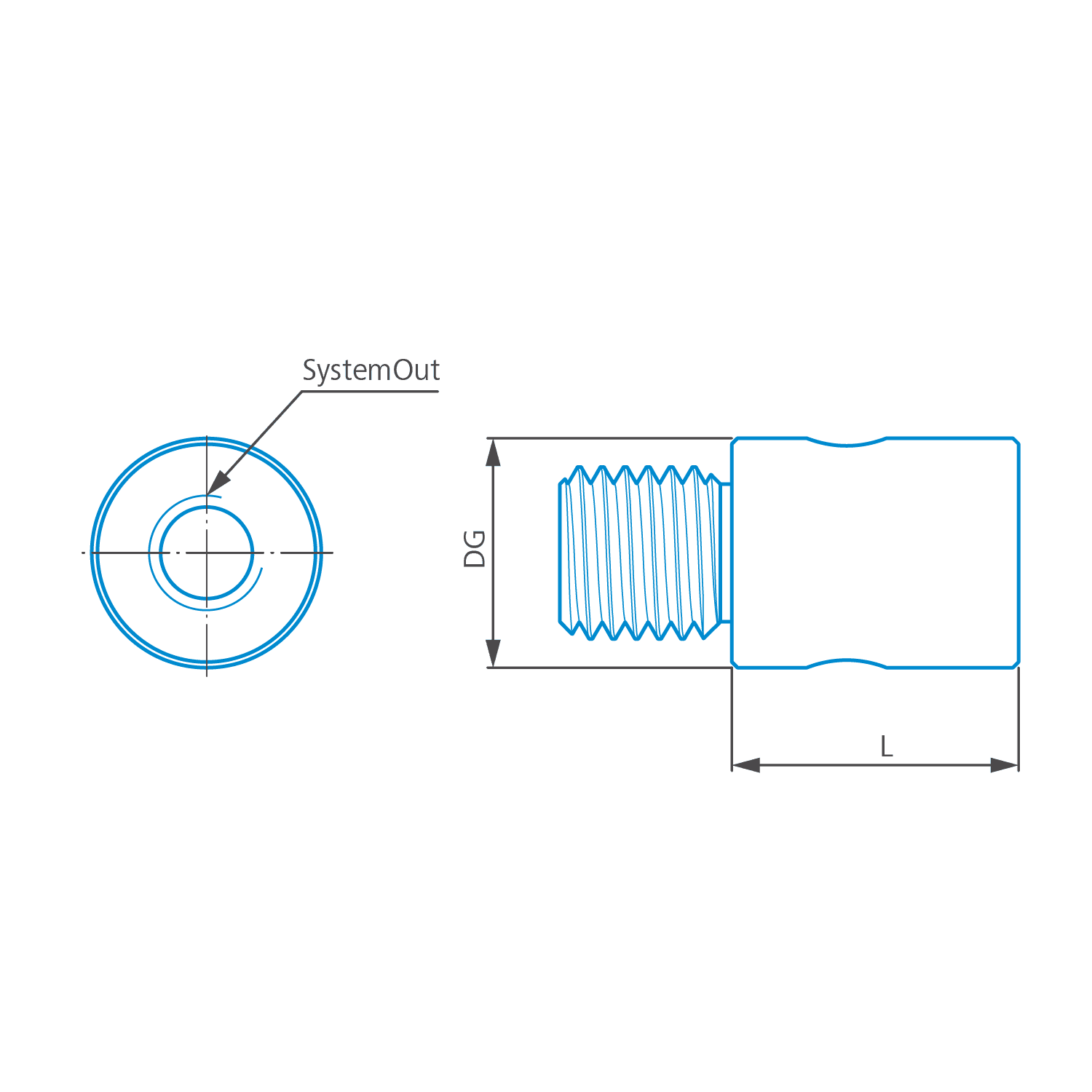 Adapter, M3 to M2