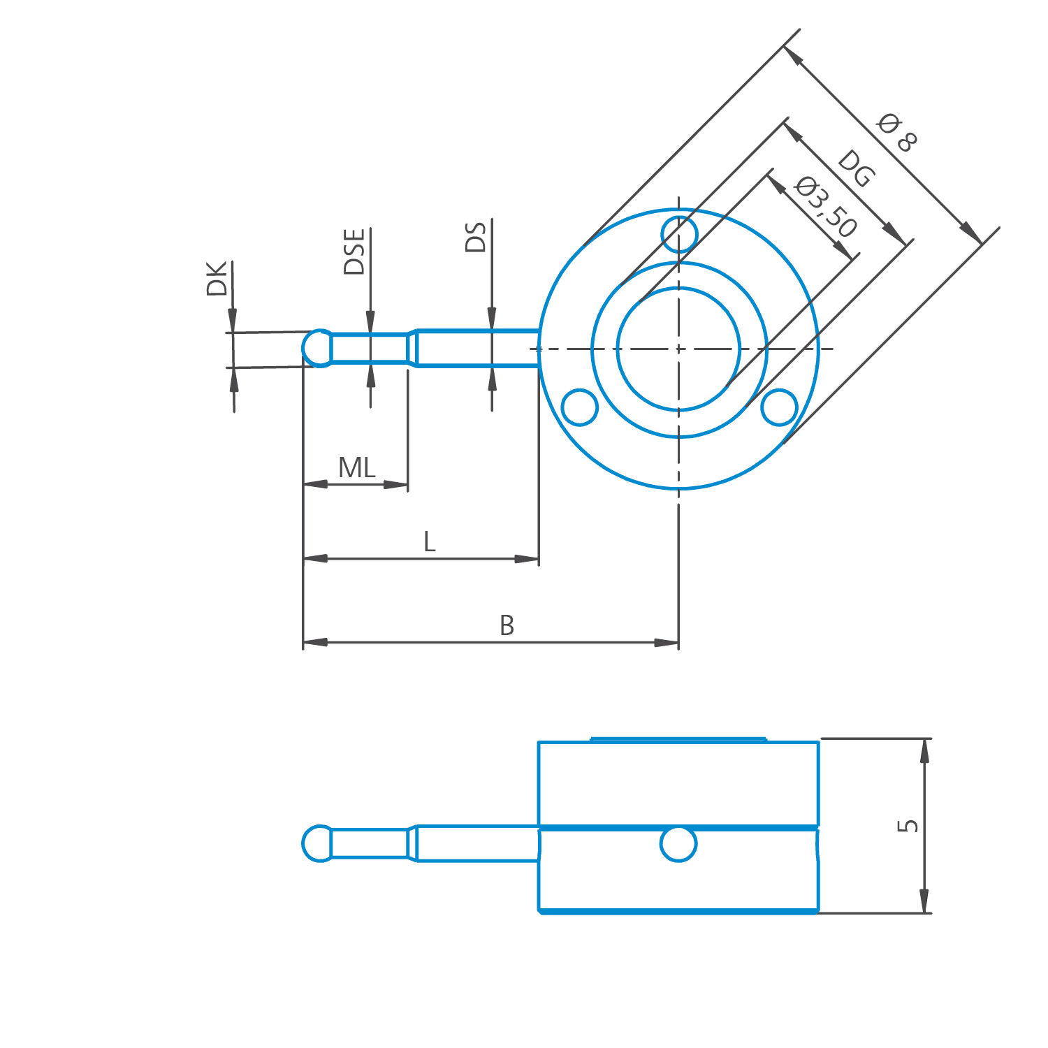 L-stylus cube M3 XXT, DK0.3 L4