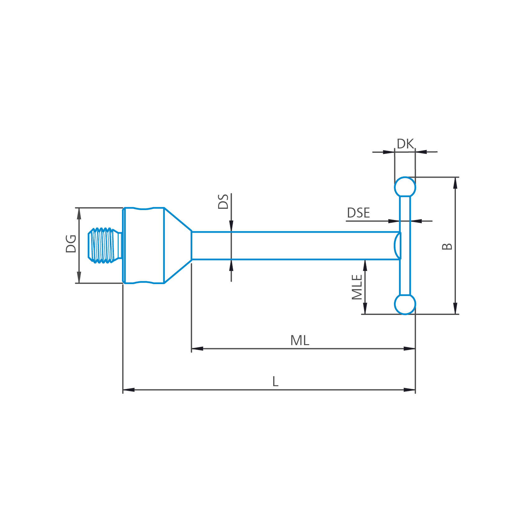 T-stylus M5, DK2.5 L46.25