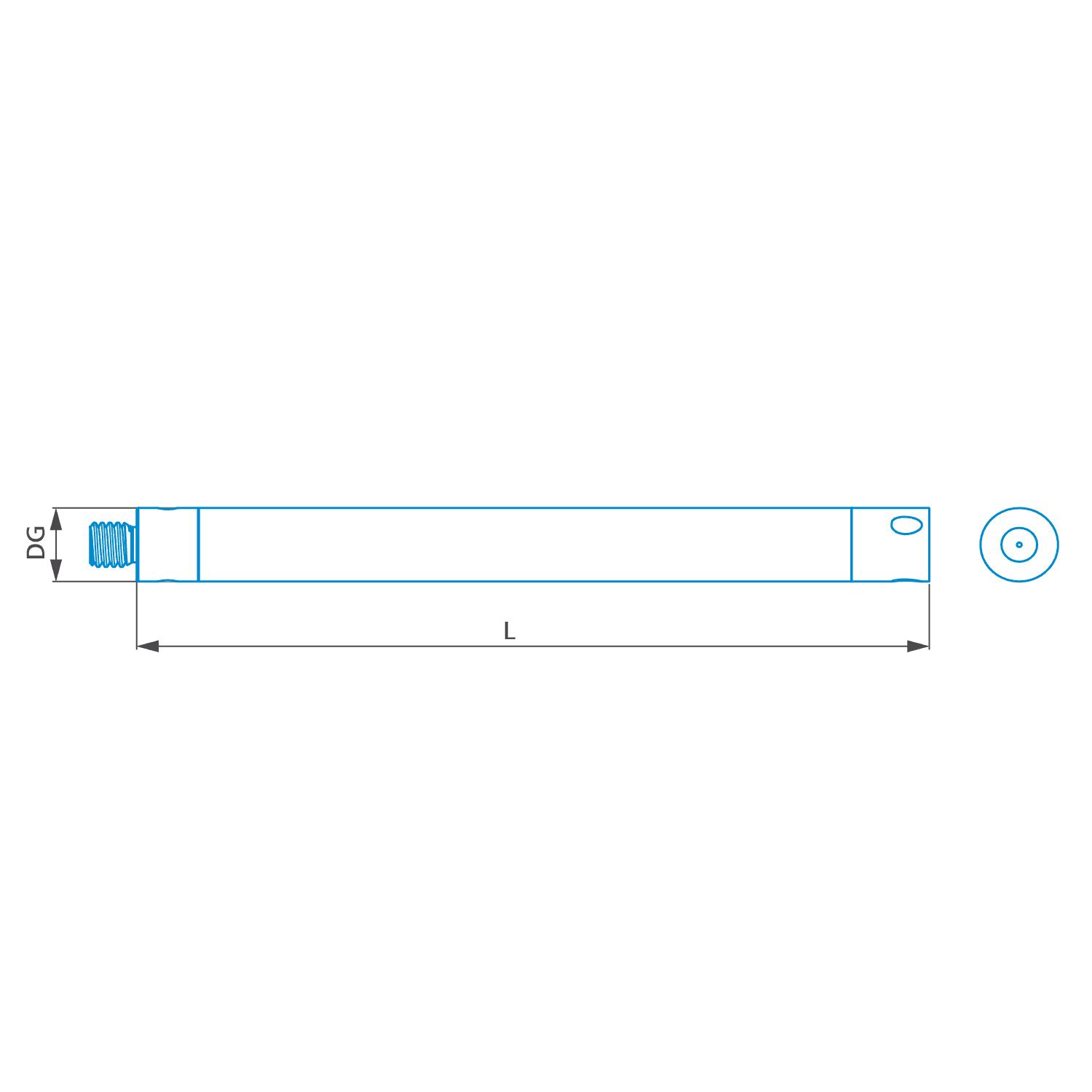 Extension M3 XXT-DG5-L51-1x-CR
